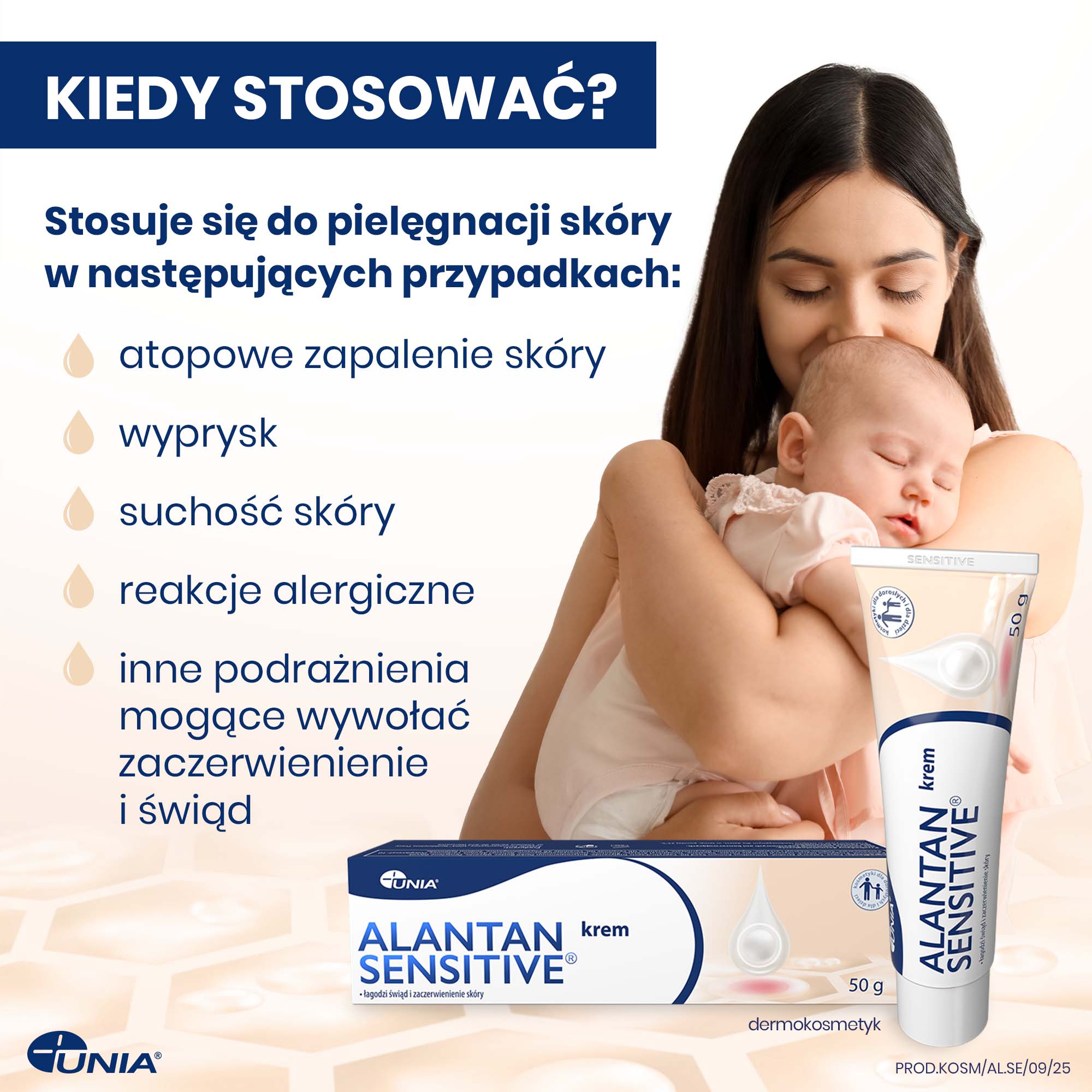 Alantan Sensitive , krem przeznaczony do skóry suchej, 50 g