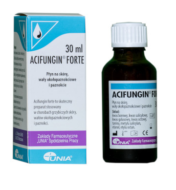 Acifungin Forte, płyn na skórę, 30 ml