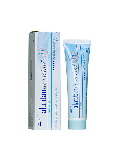 Alantandermoline lekki krem do pielęgnacji skóry dzieci, niemowląt i dorosłych, 50 g 