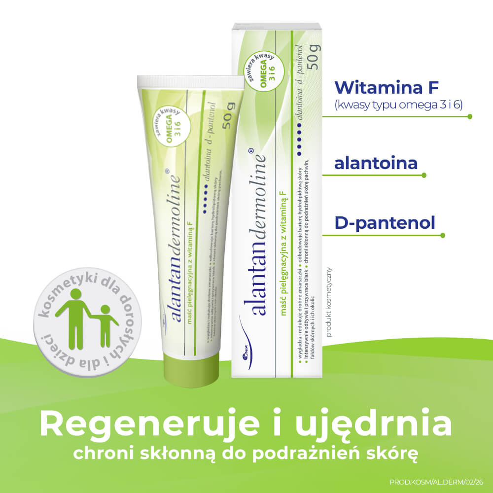 Alantandermoline, maść pielęgnacyjna z witaminą F, 50 g