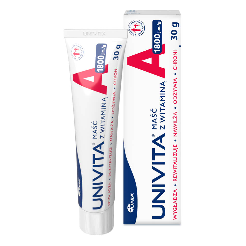 Univita 1800 j.m./g maść z witaminą A, 30 g