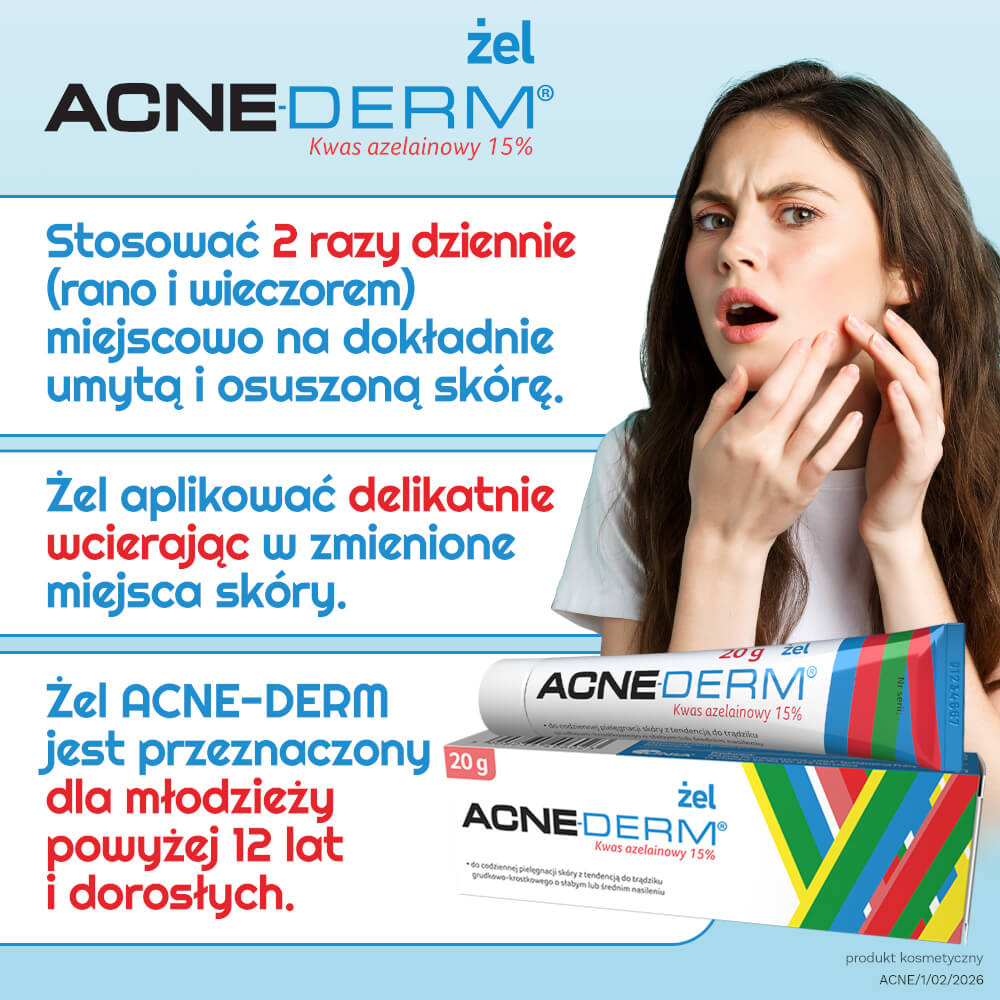 Acne-Derm ,  żel, 20 g