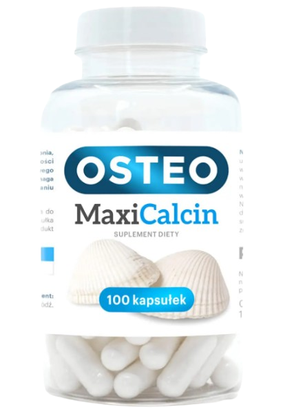 Osteo MaxiCalcin, 100 kapsułek