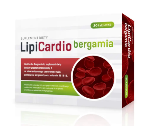 LipiCardio Bergamia, 30 tabletek