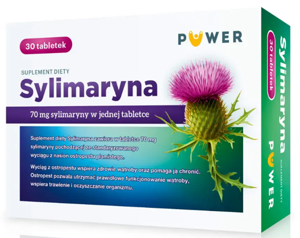 Puwer Sylimaryna 30 tabletek