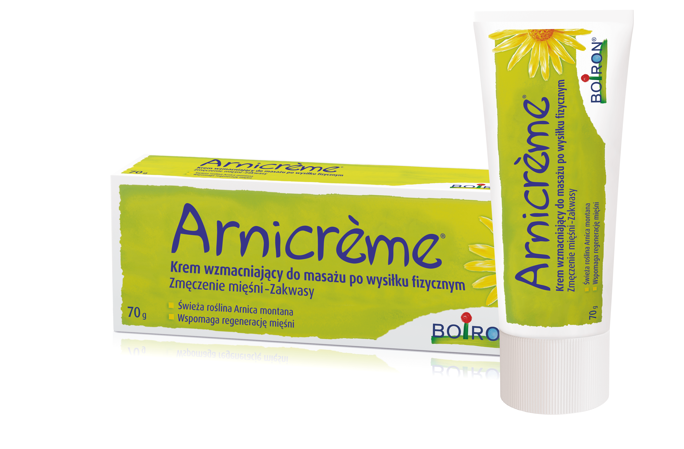 Boiron Arnicreme, krem do masażu po wysiłku fizycznym, tuba 70 g