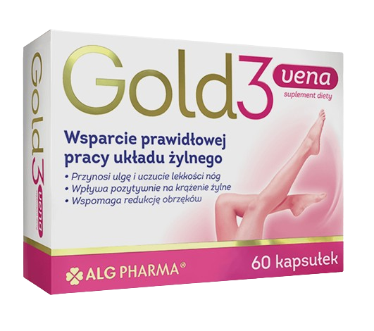 Gold3vena, 60 kapsułek
