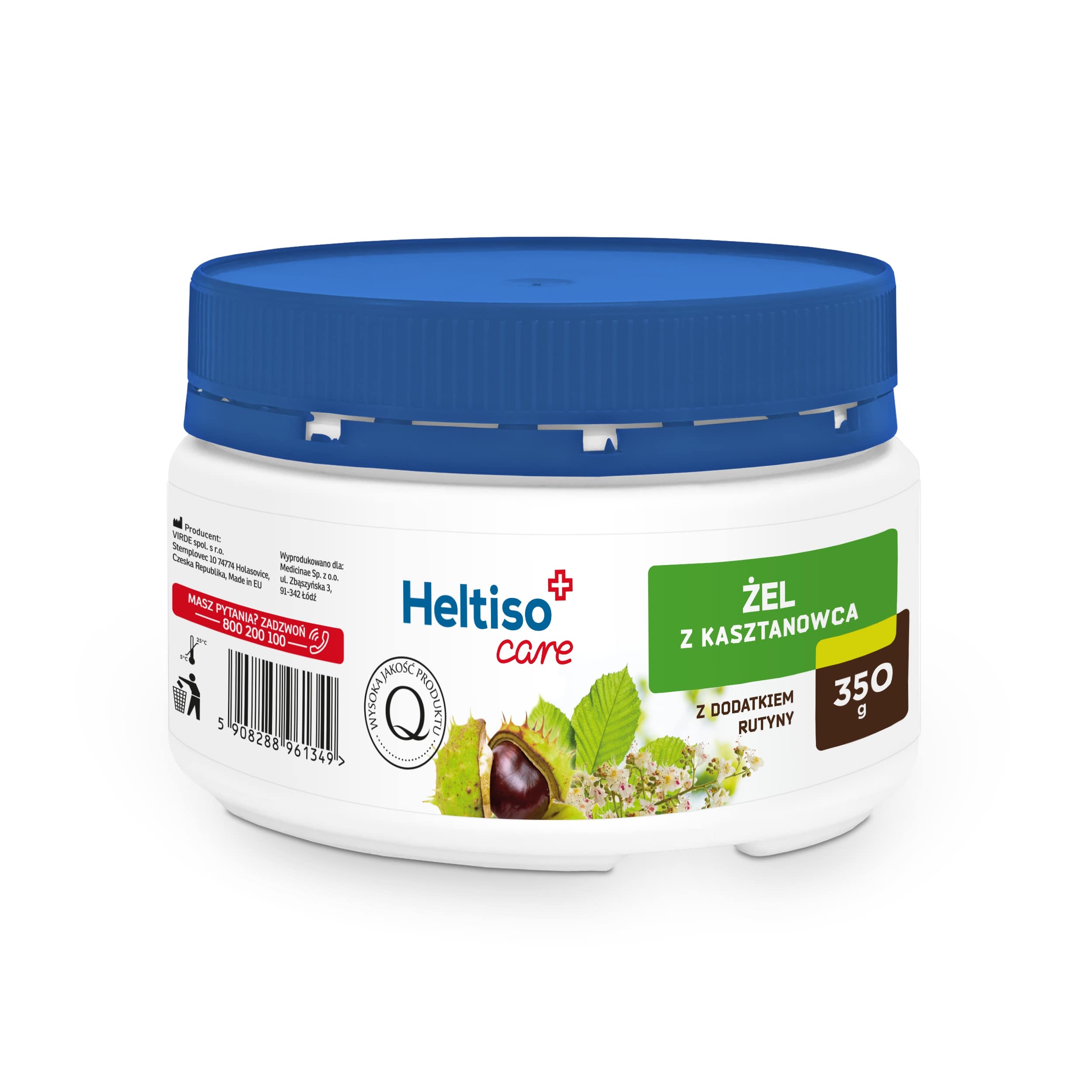 Heltiso Care, żel z kasztanowca, 350 g.