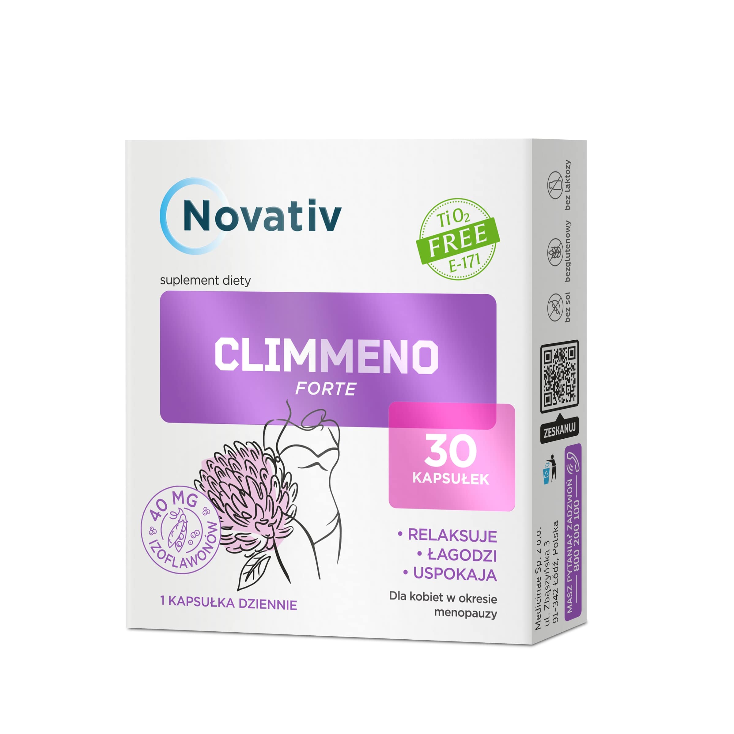 Novativ Climmeno forte, 30 kapsułek