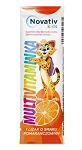 Novativ Kids Multivitaminka lizaki o smaku pomarańczowym, 1 szt.