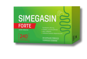 Simegasin Forte, 30 kapsułek miękkich