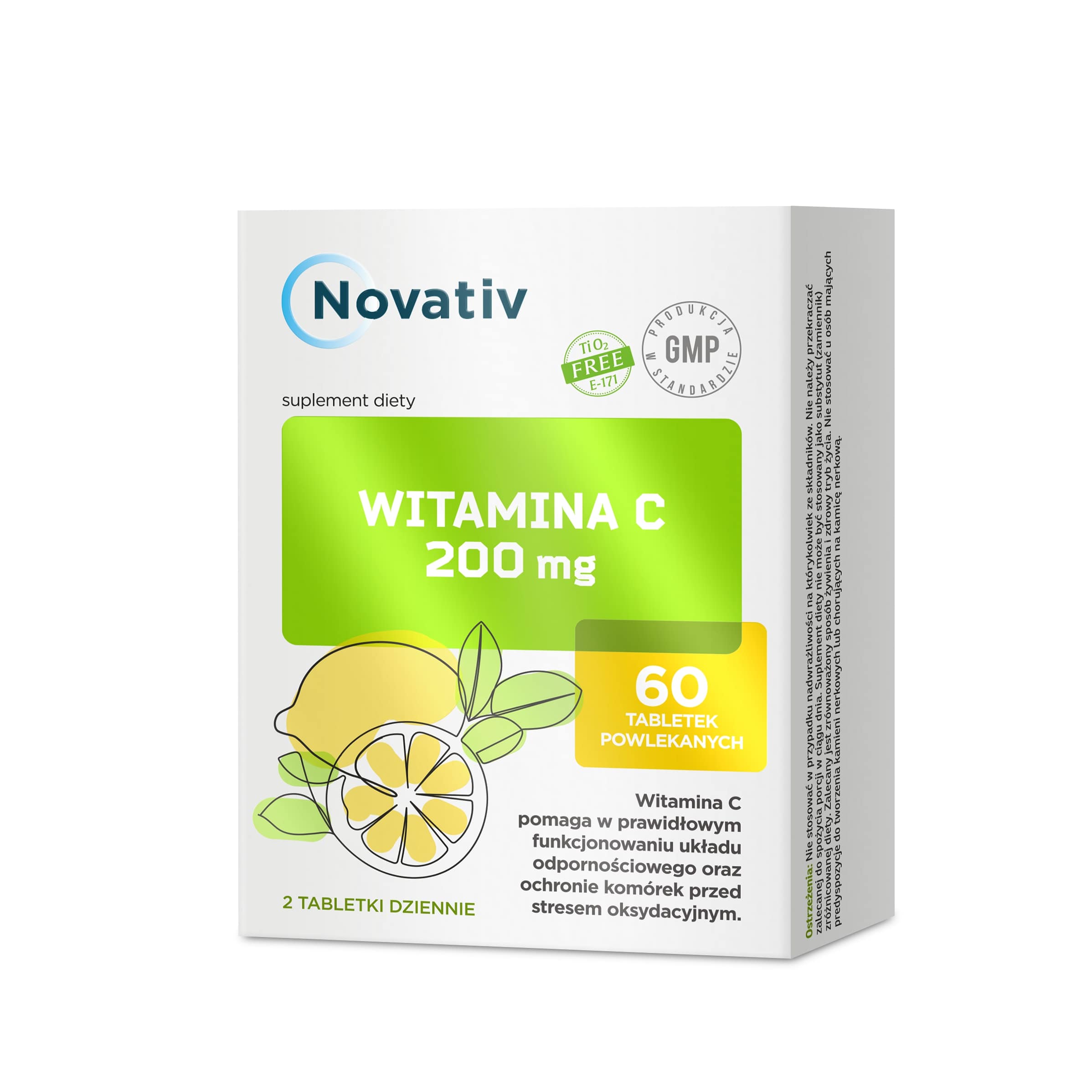 Novativ Witamina C, tabletki, 60 szt.