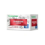 Bonatium Żurawina z borówką herbatka owocowa ze składnikami wspomagającymi funkcjonowanie układu odpornościowego, 30 szt.