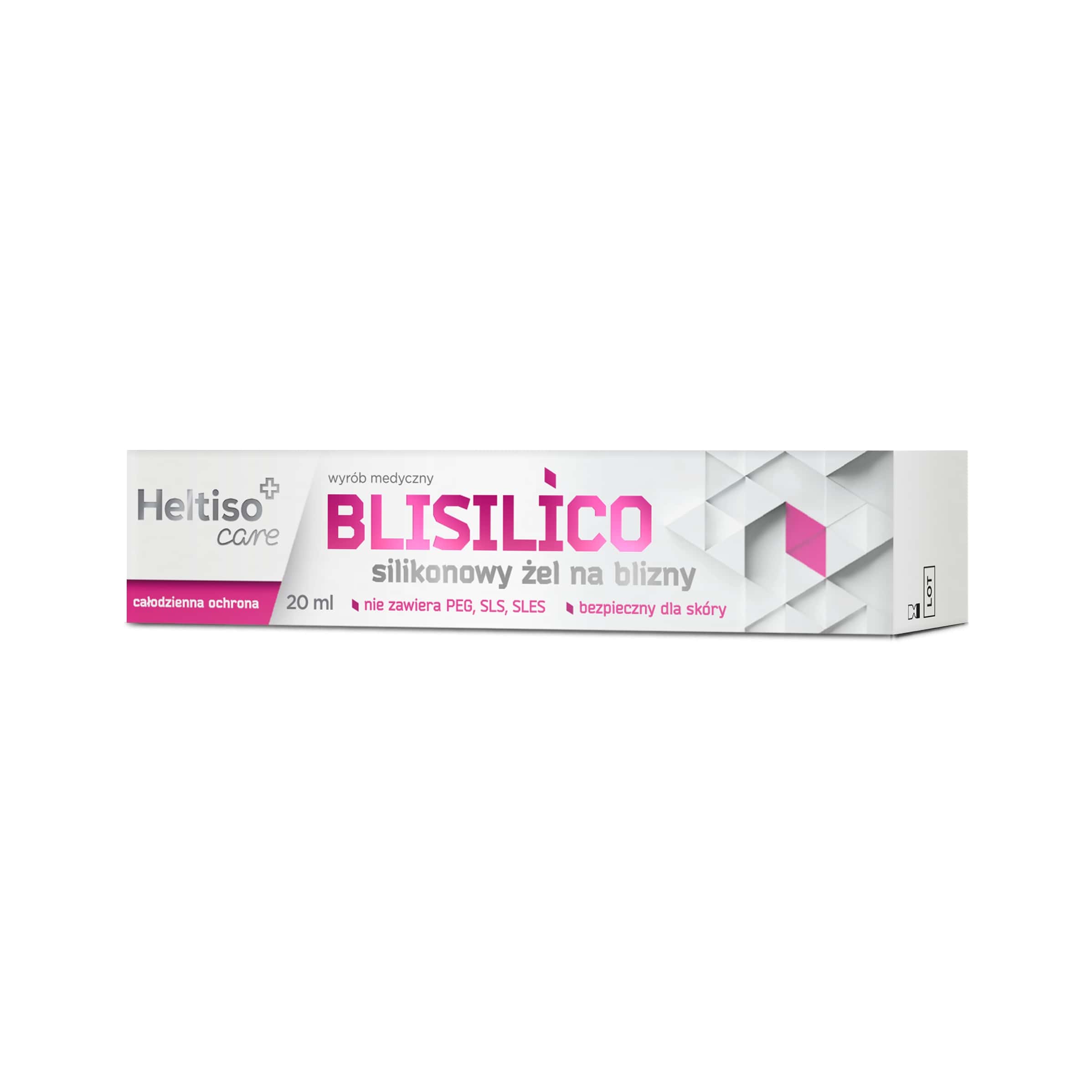 Heltiso Care Blisilico silikonowy żel na blizny, 20 ml. 