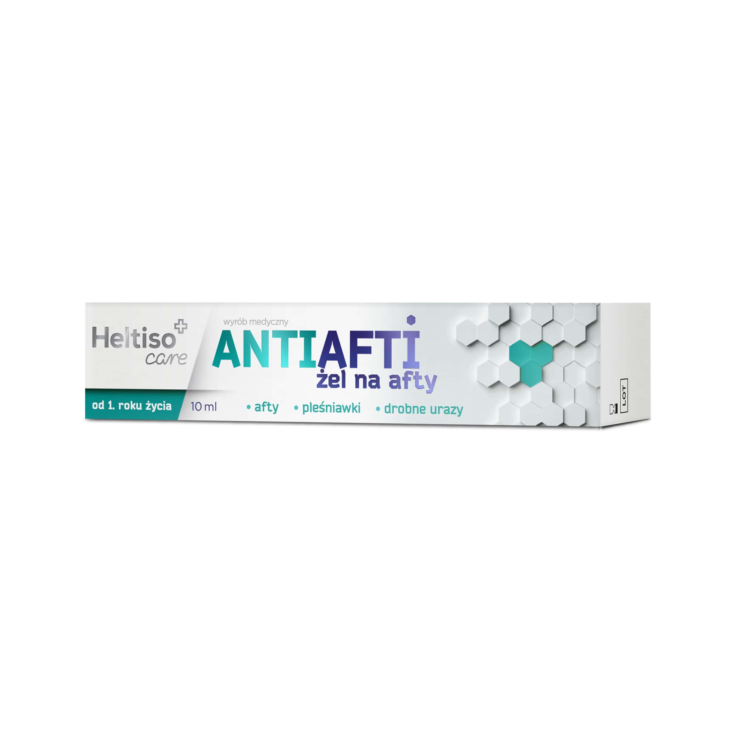 Heltiso Care Antiafti, żel na afty, 10 ml.