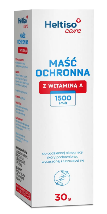 Heltiso Care maść ochronna z witaminą A, 30 g