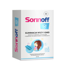 Sorinoff, płyn wspomagający eliminacje wszy i gnid, 100 ml