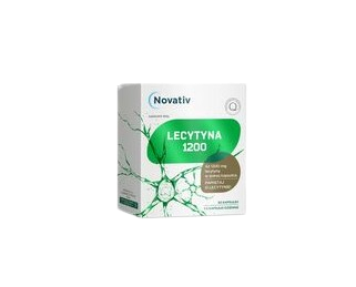 Novativ Lecytyna 1200 mg 60 kapsułek 