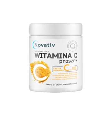 Novativ Witamina C, proszek, 200 g