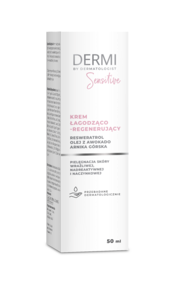 Dermi Sensitive, krem, lagodzaco-regenerujacy, 50 ml