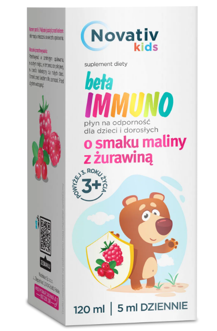 Novativ Kids Beta Immuno płyn, 120 ml