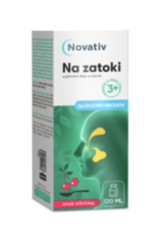 Novativ Na zatoki, płyn, 120 ml