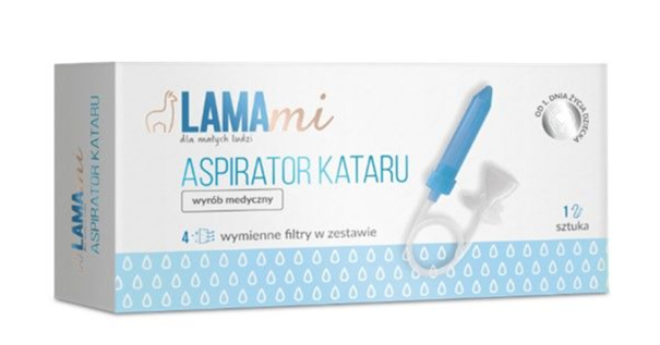 Lamami Aspirator, aspirator kataru dla dzieci i niemowląt, 1 szt.