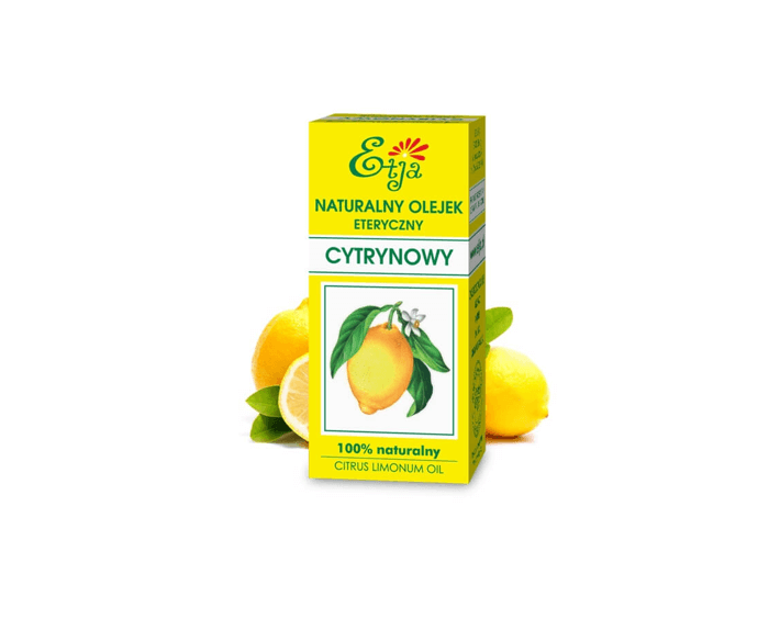 Olejek cytrynowy naturalny eteryczny, 10 ml