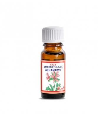 Olejek eteryczny geraniowy, przeciwbakteryjny i przeciwwirusowy, 10 ml