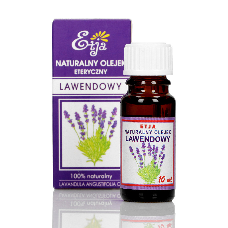 Olejek eteryczny lawendowy, do pielęgnacji skóry suchej i dojrzałej, butelka 10 ml