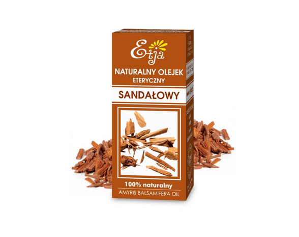 Olejek sandałowy o działaniu kojącym i uspokajającym, 10 ml