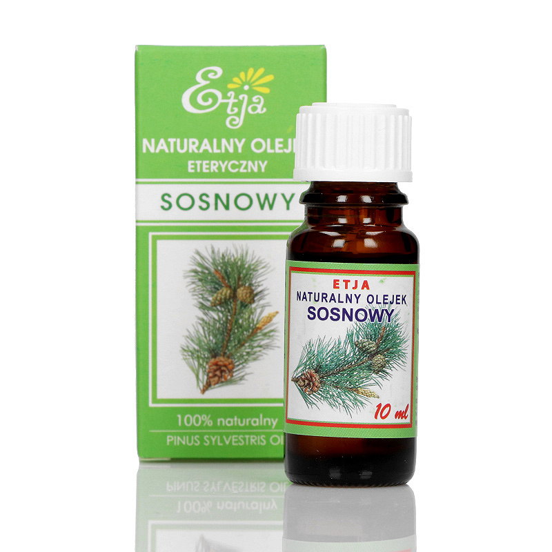 Olejek eteryczny sosnowy, olejek wzmacniający odporność, butelka 10 ml