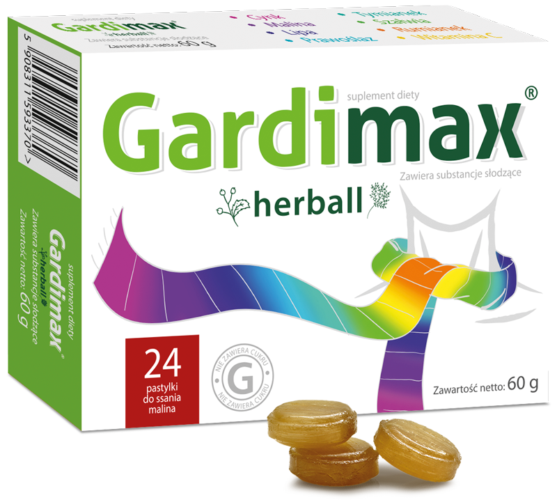 Gardimax Herball, 24 pastylki do ssania