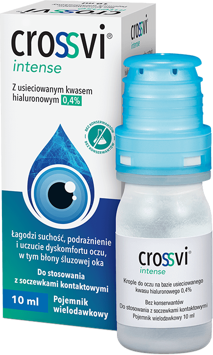 Crossvi Intense , krople do oczu, 10 ml