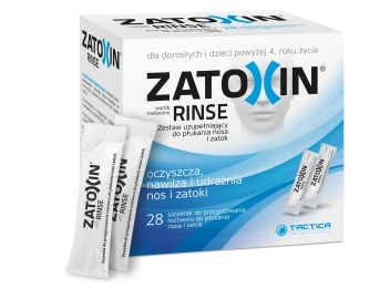 Zatoxin Rinse, zestaw uzupełniający, 28 saszetek