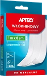 Plaster włókninowy APTEO uniwersalny, 1 m x 6 cm, 1 szt.