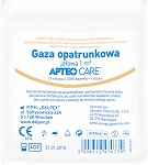 Gaza jałowa APTEO 17-nitkowa, 1 m2, 1 szt.