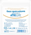 Gaza jałowa APTEO 17-nitkowa, 0,25 m2, 1 szt.