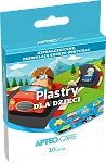 Plastry dla dzieci APTEO zestaw plastrów w samochodziki, 10 szt.