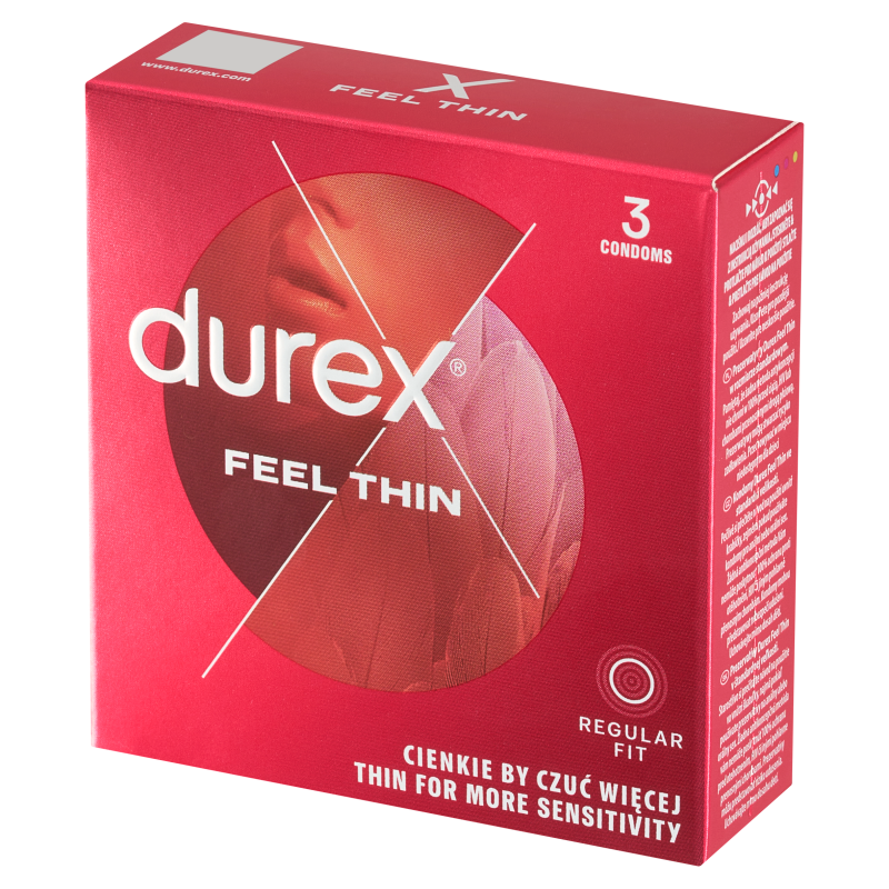 Durex Feel Thin, 3 sztuki