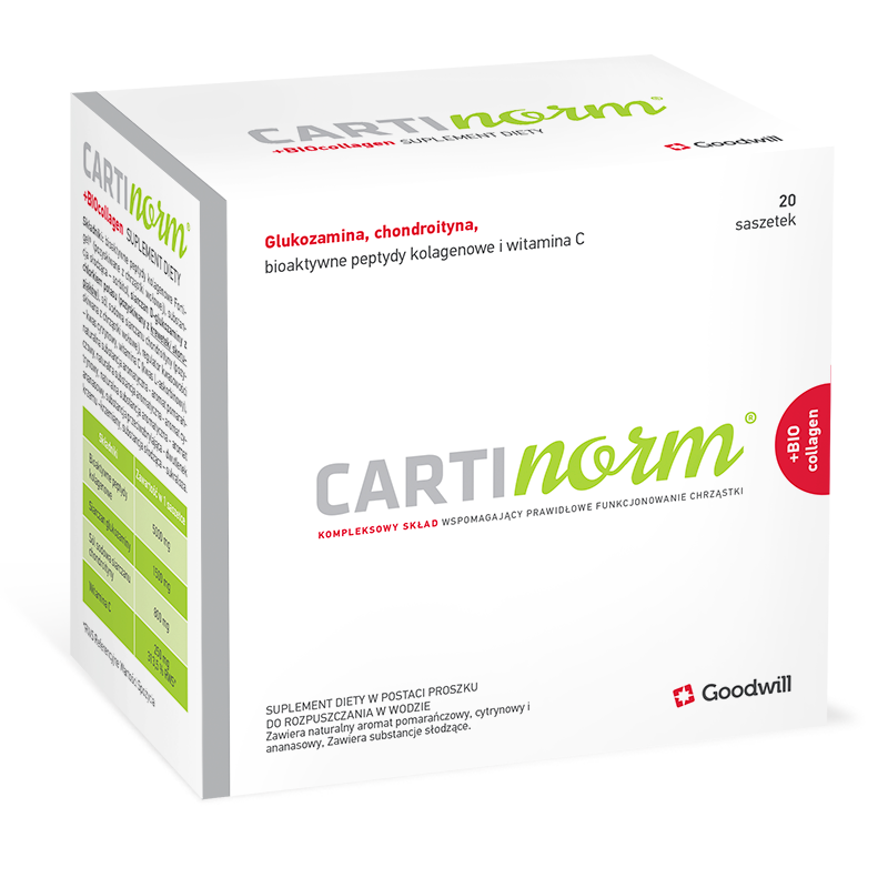 CARTINORM + BIOcollagen, 20 saszetek