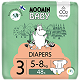 Moomin Baby 3 Midi, pieluszki ekologiczne, 5-8 kg, 48 szt. pieluszki ekologiczne, 5-8 kg, 48 szt.