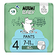 Muumi Baby Pants 4 Maxi, pieluchomajtki ekologiczne, 7-11 kg, 40 szt. pieluchomajtki ekologiczne, 7-11 kg, 40 szt.