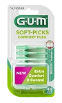 SUNSTAR GUM SOFT-PICKS Comfort Flex szczoteczka międzyzębowa średnie, 40 szt.