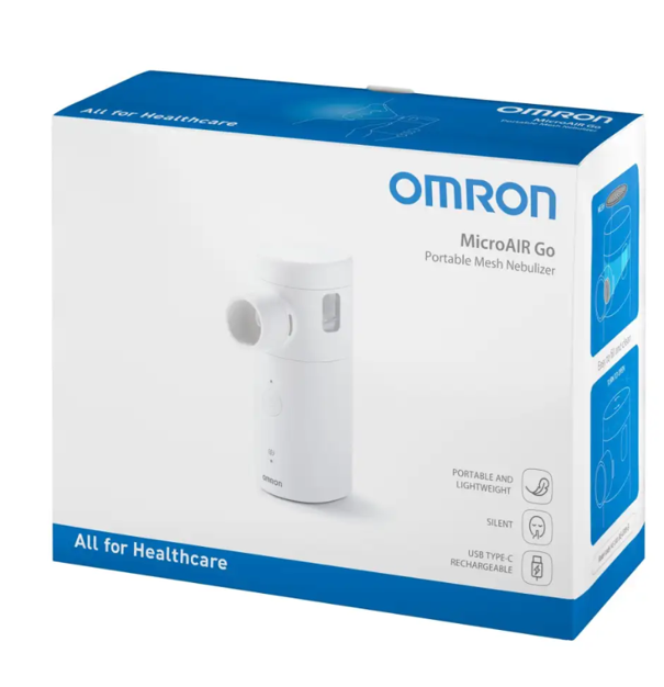 Omron MicroAir Go Przenośny nebulizator siateczkowy, 1 szt.