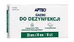 Apteo gaziki do dezynfekcji 30 x 30 mm, 10 szt.