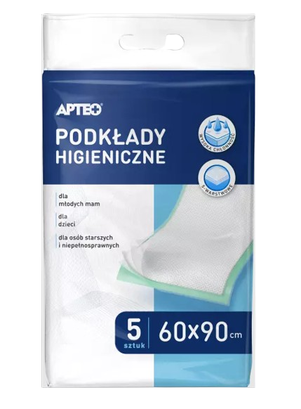 APTEO Podkłady higieniczne 60cm x 90cm, 5szt.
