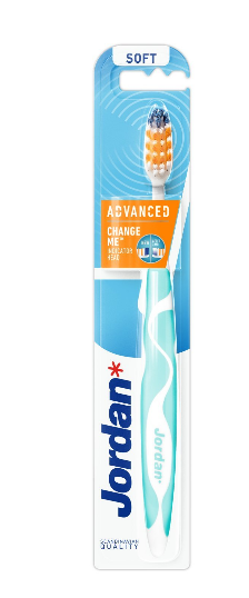 Jordan Advanced , szczoteczka do zębów miękka, 2 szt.