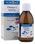 Norsan Omega-3 Total cytrynowy, 200 ml