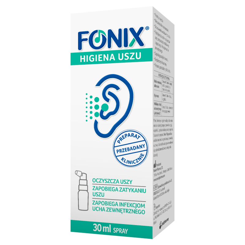 Fonix Higiena Uszu, spray, 30 ml